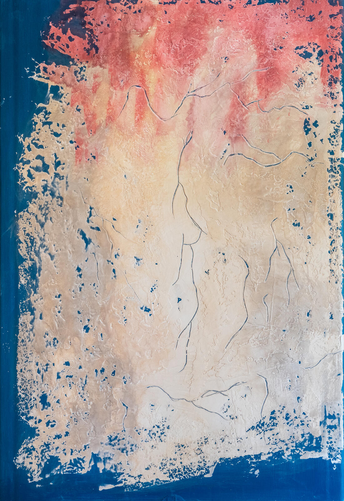 Earth & Sky – Strukturelle Kunst an der Wand